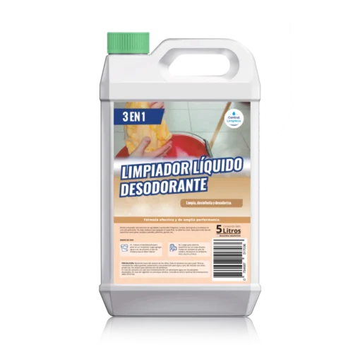 2 Combo Limpieza Profesional Detergente por 5 litros más Lavandina 55g/Cl por 5 litros más Desinfectante por 5 litros