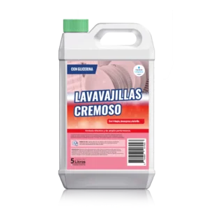 Lavavajillas cremoso c/glicerina x 5 litros